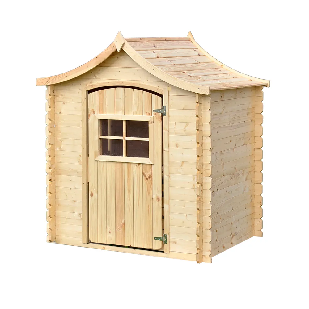 Timbela M550 casetta bambini legno 106x130 cm