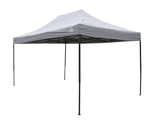 All Seasons Gazebos Robusto 3x4,5 m gazebo pieghevole grigio impermeabile