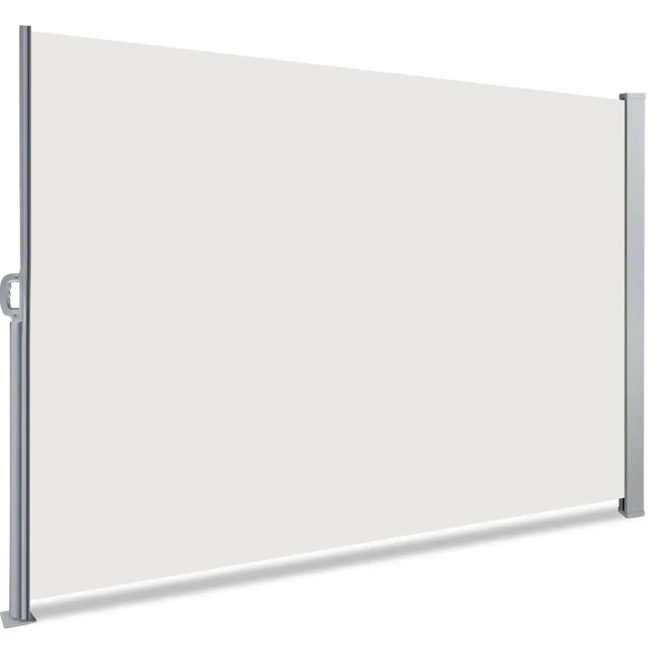 Vounot tenda laterale retrattile 180x300 cm beige anti UV