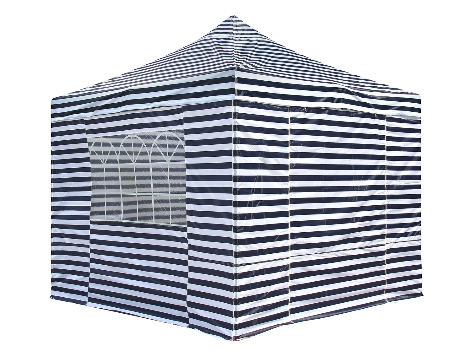 All Seasons Gazebos Robusto Gazebo 3x3 m Strisce Blu