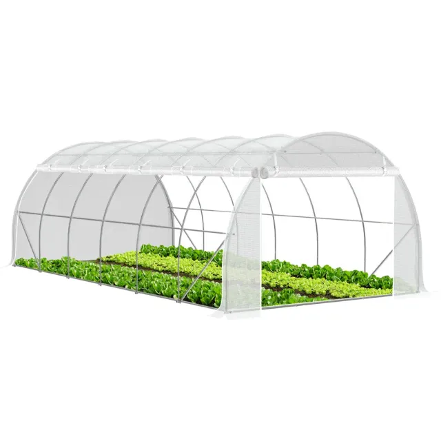 VOUNOT Serra tunnel 18 mq 3x6x2 m con porte laterali