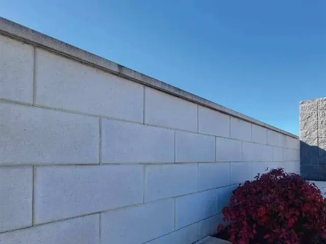 Progetto Esterno Listello Liscio rivestimento cemento