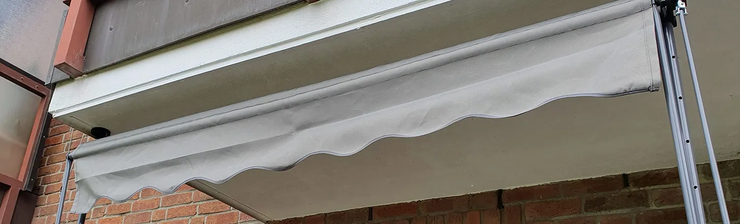 QUICK STAR Tenda a Morsetto 200x130 cm Grigia Senza Fori