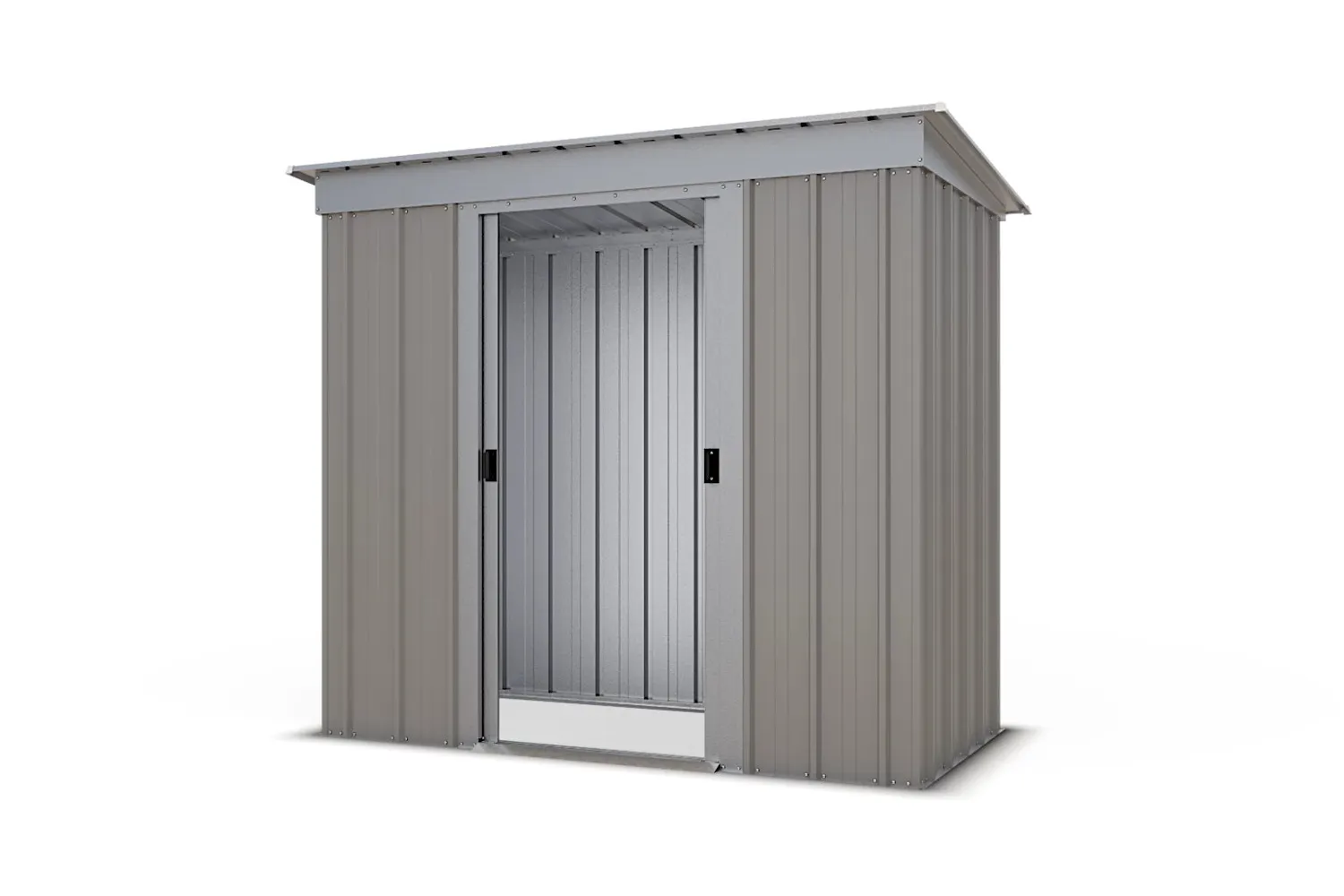 Yardmaster Platinum Tall 6x4 casetta attrezzi grigia