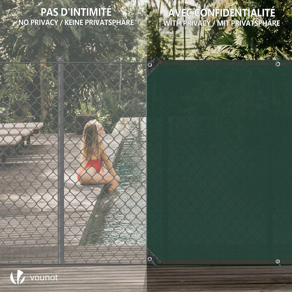 VOUNOT Telo Frangivista Verde 1,8x20 m HDPE 230 g